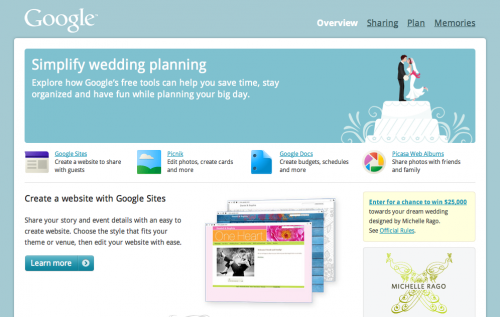 Google Weddings