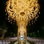 Lustres Baccarat na decoração. Casamento ostentação do casal milionário Djalma e Priscila. Foto: Celso Junior e Ueslei Marcelino.