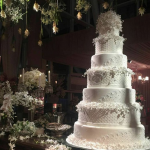 Bolo de casamento de 7 andares do casamento de Wesley Safadão e Thyane Dantas.