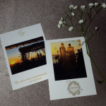 Lembrancinha fotográfica casamento Wesley Safadão e Thyane Dantas.