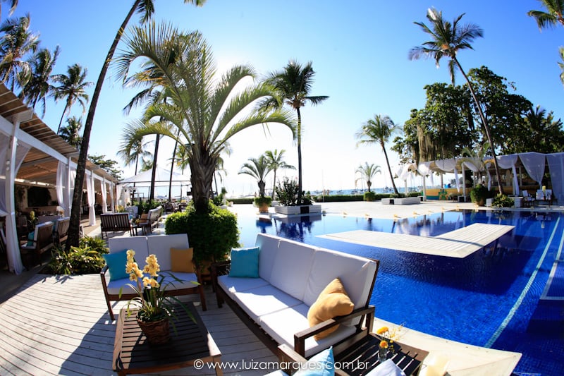 Espaços para casamento na praia em Ilhabela: Sea Club Ilha Bela. Veja mais locais no site Planejando Meu Casamento ( www.planejandomeucasamento.com.br ).